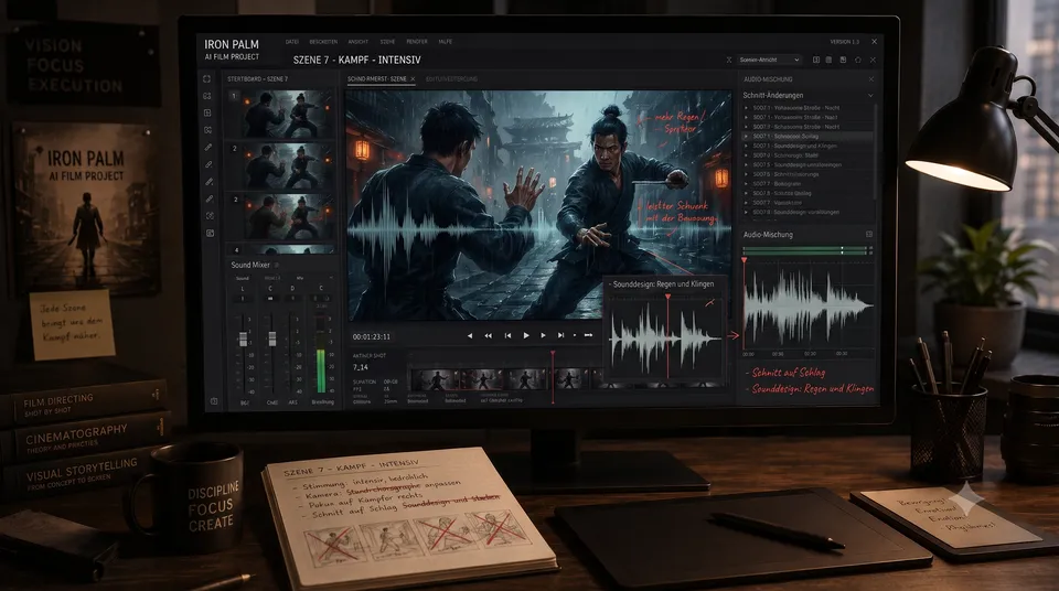 Schnitt, Musik und Sounddesign